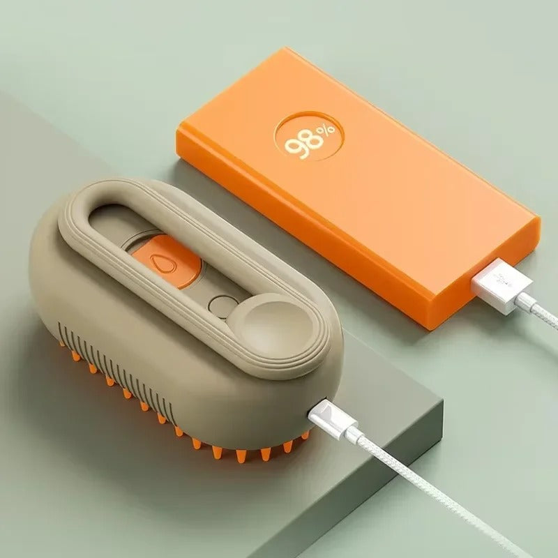 Brosse brumisante en recharge USB