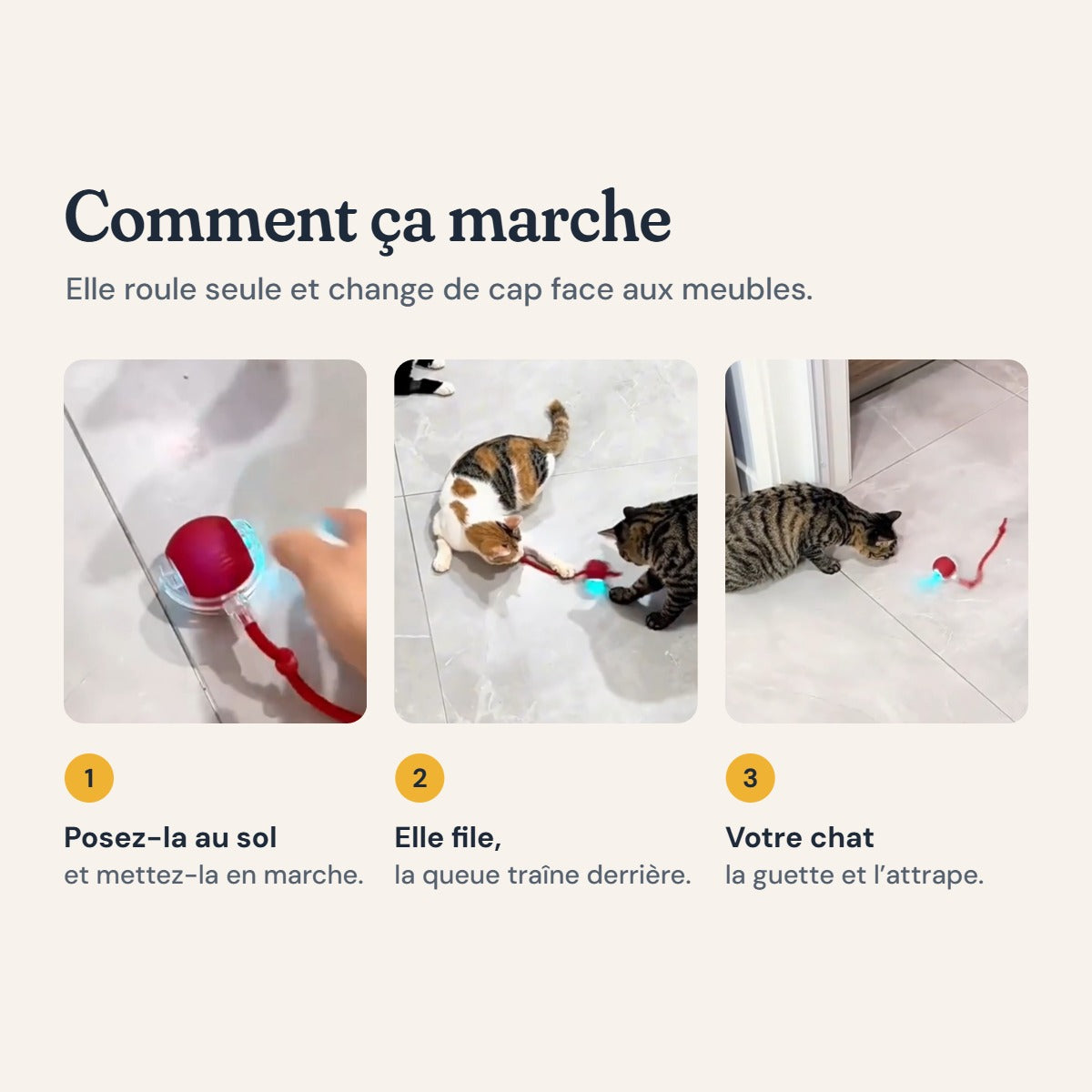 Comment fonctionne la balle à queue