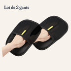 Le lot de 2 gants anti-poils