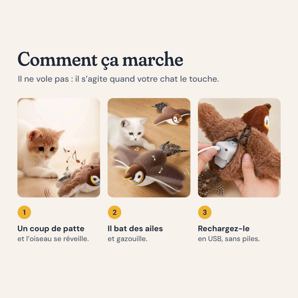Comment fonctionne l’oiseau qui gazouille