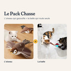 Le Pack Chasse : l’oiseau qui gazouille et la balle qui roule seule